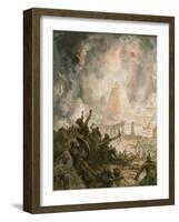 Babylon Overrun by the Medes and the Persians-Henry Coller-Framed Giclee Print