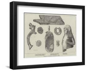 Babylonian Antiquities at the British Museum-null-Framed Premium Giclee Print