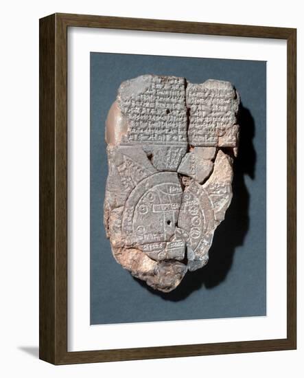 Babylonian Map of the World-null-Framed Photographic Print