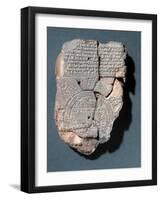 Babylonian Map of the World-null-Framed Photographic Print