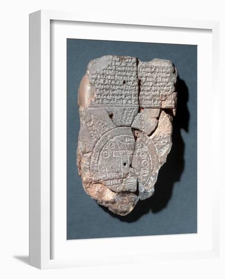 Babylonian Map of the World-null-Framed Photographic Print