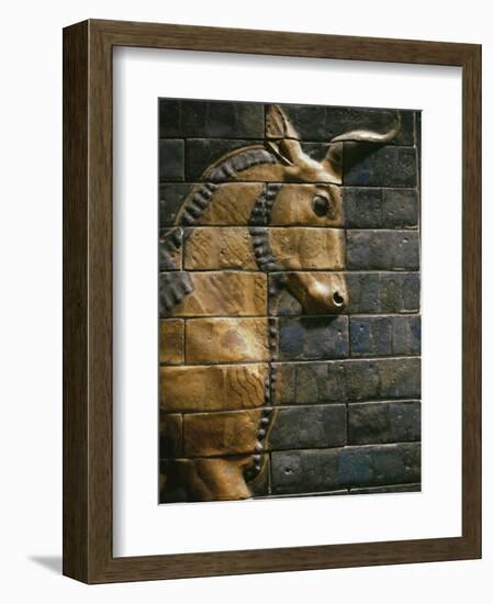 Babylonian Wall Tiles, Babylon, Iraq, Middle East-Christina Gascoigne-Framed Photographic Print