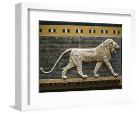 Babylonian Wall Tiles, Exhibited at the Turkey Museum, Istanbul, from Babylon, Iraq, Middle East-Christina Gascoigne-Framed Photographic Print