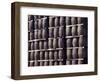 Bacardi Rum Ages in Oak Barrels, San Juan, Puerto Rico-Michele Molinari-Framed Photographic Print