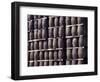 Bacardi Rum Ages in Oak Barrels, San Juan, Puerto Rico-Michele Molinari-Framed Photographic Print