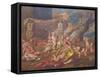 Baccanale-Nicolas Poussin-Framed Stretched Canvas