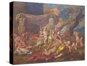 Baccanale-Nicolas Poussin-Stretched Canvas