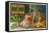 Baccarat Game in the Caucuses-null-Framed Stretched Canvas