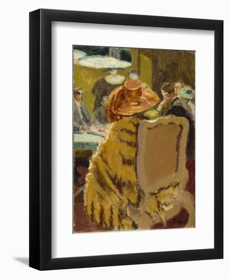 Baccarat - the Fur Cape-Walter Richard Sickert-Framed Premium Giclee Print