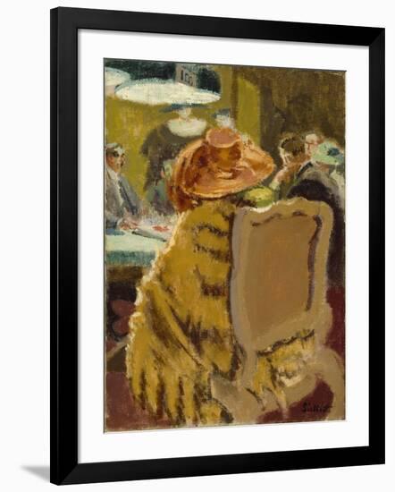 Baccarat - the Fur Cape-Walter Richard Sickert-Framed Giclee Print