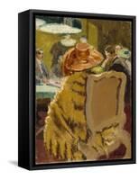 Baccarat - the Fur Cape-Walter Richard Sickert-Framed Stretched Canvas