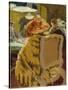 Baccarat - the Fur Cape-Walter Richard Sickert-Stretched Canvas