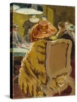 Baccarat - the Fur Cape-Walter Richard Sickert-Stretched Canvas