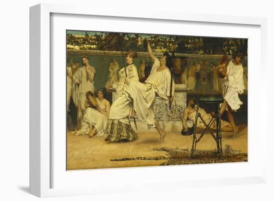 Bacchanal, 1871-Sir Lawrence Alma-Tadema-Framed Giclee Print