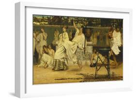 Bacchanal, 1871-Sir Lawrence Alma-Tadema-Framed Giclee Print