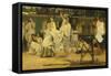 Bacchanal, 1871-Sir Lawrence Alma-Tadema-Framed Stretched Canvas