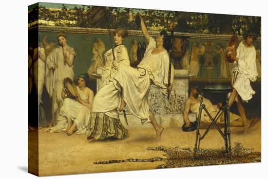 Bacchanal, 1871-Sir Lawrence Alma-Tadema-Stretched Canvas