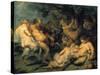 Bacchanal, C. 1615-Peter Paul Rubens-Stretched Canvas