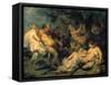 Bacchanal, C. 1615-Peter Paul Rubens-Framed Stretched Canvas