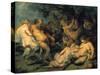 Bacchanal, C. 1615-Peter Paul Rubens-Stretched Canvas