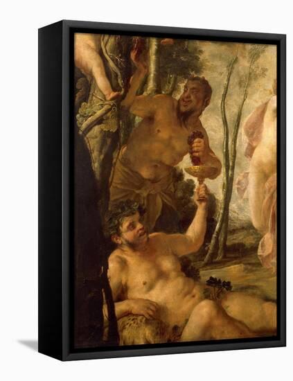 Bacchanal, Circa 1636-Jacques Blanchard-Framed Stretched Canvas