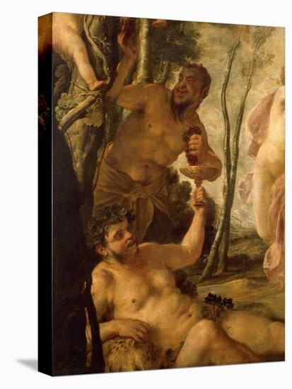 Bacchanal, Circa 1636-Jacques Blanchard-Stretched Canvas