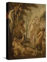 Bacchanal, Circa 1636-Jacques Blanchard-Stretched Canvas