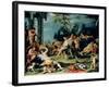 Bacchanal in Pan's Honour-Sebastiano Ricci-Framed Giclee Print