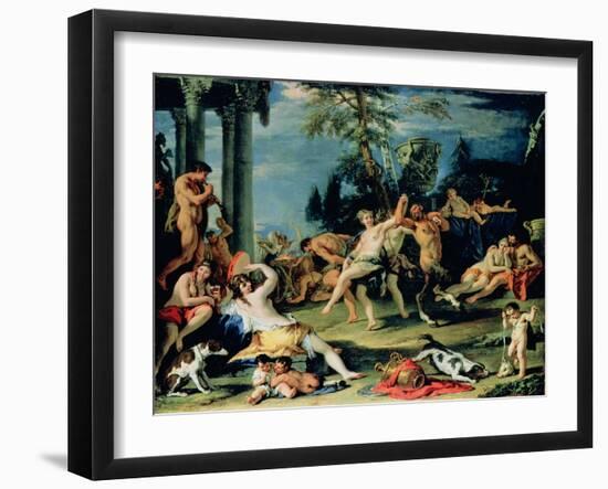 Bacchanal in Pan's Honour-Sebastiano Ricci-Framed Giclee Print