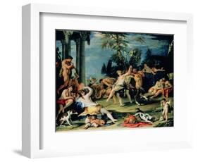 Bacchanal in Pan's Honour-Sebastiano Ricci-Framed Giclee Print