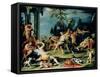 Bacchanal in Pan's Honour-Sebastiano Ricci-Framed Stretched Canvas