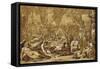 Bacchanal with Dante and Beatrice-null-Framed Stretched Canvas