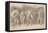 Bacchanal with Silenus, Early 1470s-Andrea Mantegna-Framed Stretched Canvas