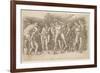 Bacchanal with Silenus, Early 1470s-Andrea Mantegna-Framed Giclee Print