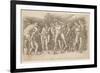 Bacchanal with Silenus, Early 1470s-Andrea Mantegna-Framed Giclee Print