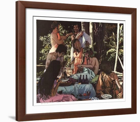 Bacchanal-John Clem Clarke-Framed Limited Edition