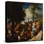 Bacchanal-Titian (Tiziano Vecelli)-Stretched Canvas