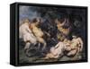 Bacchanal-Peter Paul Rubens-Framed Stretched Canvas