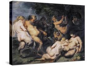 Bacchanal-Peter Paul Rubens-Stretched Canvas