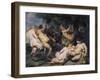 Bacchanal-Peter Paul Rubens-Framed Art Print