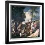 Bacchanal-Titian (Tiziano Vecelli)-Framed Art Print