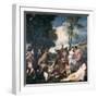 Bacchanal-Titian (Tiziano Vecelli)-Framed Art Print