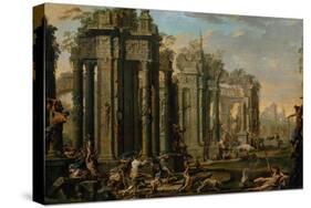 Bacchanal-Alessandro Magnasco-Stretched Canvas