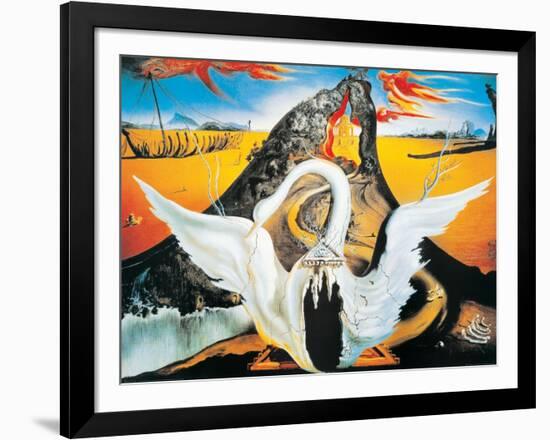 Bacchanale-Salvador Dalí-Framed Art Print