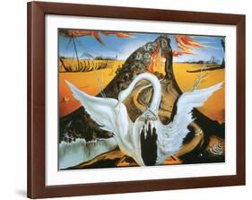 Bacchanale-Salvador Dalí-Framed Art Print