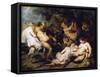 Bacchanalia, C1615-Peter Paul Rubens-Framed Stretched Canvas