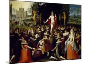 Bacchanalia, Festival of Venus, 1600-1620-null-Mounted Giclee Print