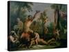 Bacchanalia-Sebastiano Ricci-Stretched Canvas