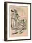 'Bacchanalian Group, from a very old Vase', 1852-John Leech-Framed Giclee Print