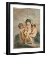 'Bacchanals', 1903-Francesco Bartolozzi-Framed Giclee Print